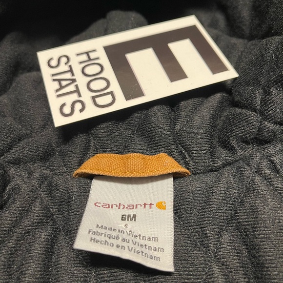 Carhartt Tan Zip Up Infant Size 6M Hooded Jacket - Picture 9 of 10